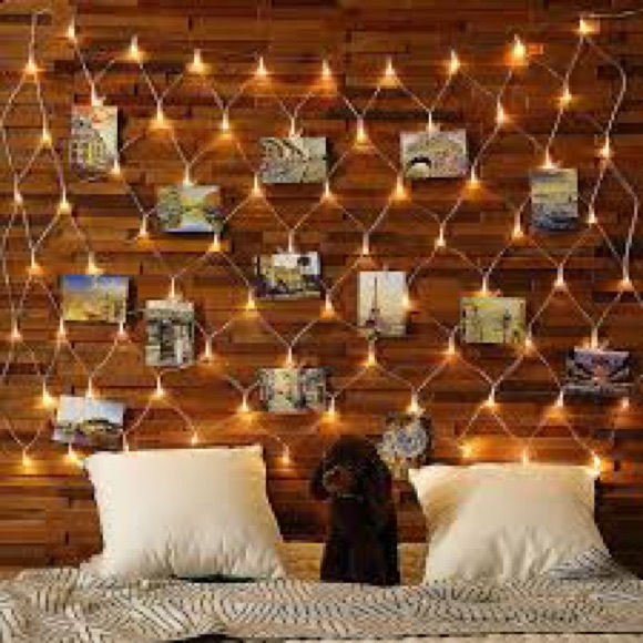 Home Core Gold Wire LED Gold Glittery Photo Clip Fairy Lights. - Picture 14 of 16